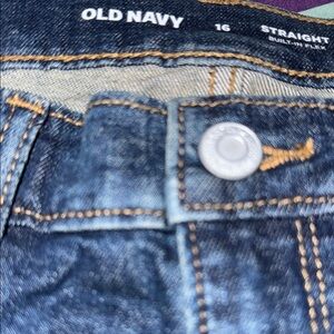 Old Navy kid Dark Blue Straight Jeans
